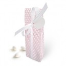 Gastgeschenke Taufe Bonboniere Kommunion klassik circle rosa